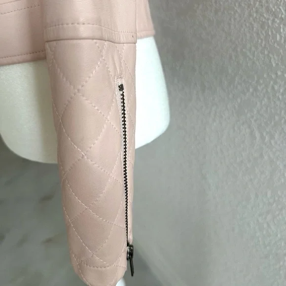 Glassons Pink Faux Leather Jacket - Picture 10 of 11